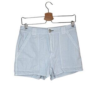 Rag & Bone Womens Light Blue Venice Bayside High-Rise Cotton Shorts Size 26